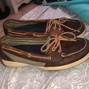 Sperrys brown and woman’s size 7